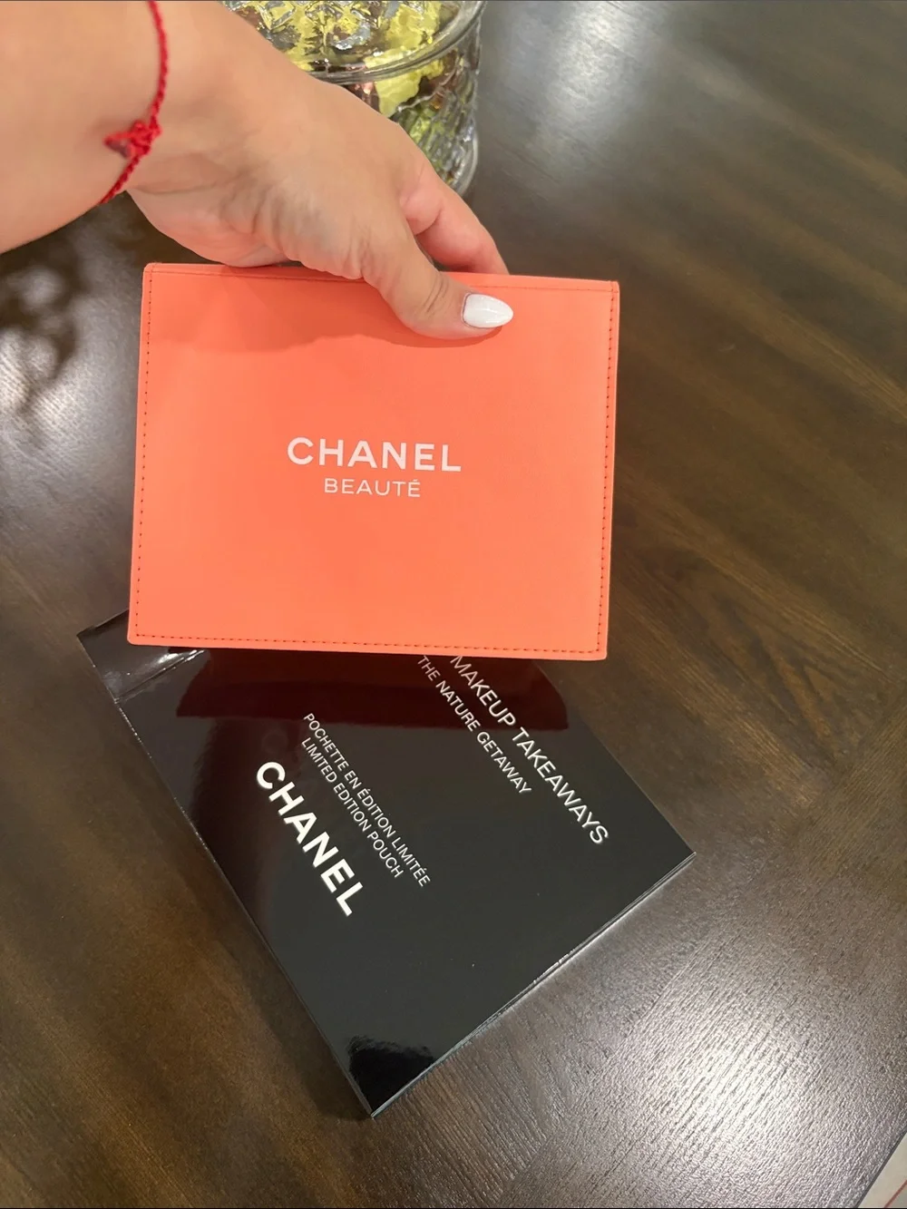 CHANEL  Limited Edition Makeup Takeaways Pouch